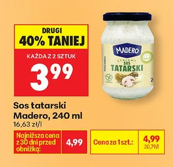 Sos tatarski promocja w Biedronka