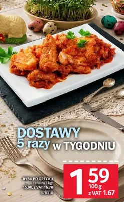 Ryba po grecku promocja w Selgros