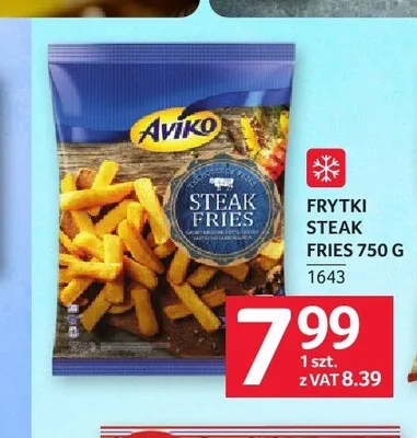 Frytki Steak Fries Aviko promocja w Selgros