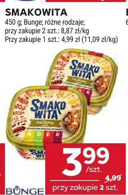 Smakowita Bunge promocja w Stokrotka
