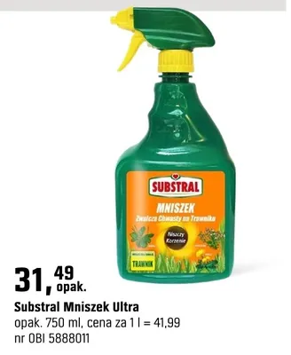 Środek Substral Mniszek Ultra promocja w OBI