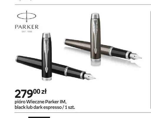 Pióro wieczne PARKER IM black promocja w Empik