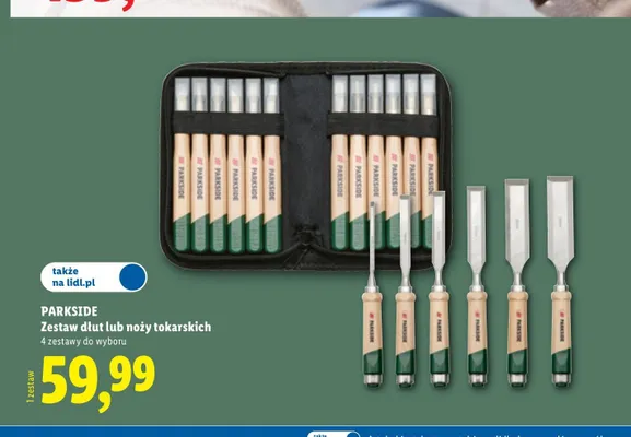 Zestaw dłut Parkside promocja