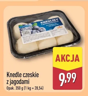 Knedle czeskie z jagodami Svoboda promocja w Aldi