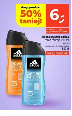 Żel pod prysznic Adidas Power Booster promocja w Dealz
