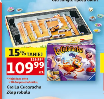 Gra La Cucaracha Złap robala promocja w Auchan