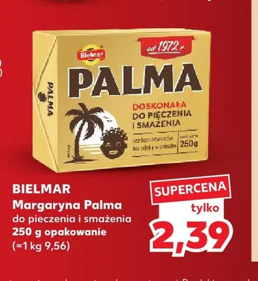 Margaryna Palma do pieczenia i smażenia Bielmar promocja w Kaufland