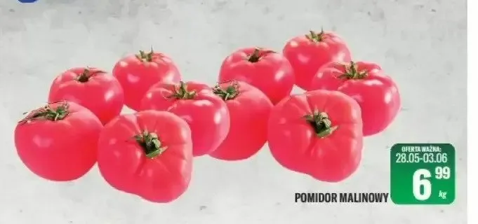 Pomidor malinowy promocja w Tomi Markt
