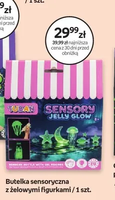 Butelka sensoryczna z żelowymi figurkami promocja w Dzień Dziecka