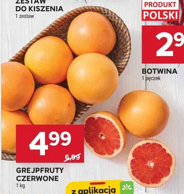 Grejpfruty czerwone promocja w Stokrotka