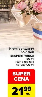 Krem do twarzy na dzień Ekspert Wieku L'Oréal Paris promocja w Carrefour
