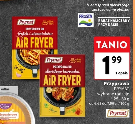 Przyprawa Prymat do złocistego kurczaka Air Fryer promocja w Intermarche