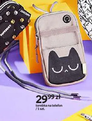 Torebka na telefon Purrrfect School promocja w Empik