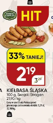 Kiełbasa śląska Swojski Stragan promocja w Chata Polska