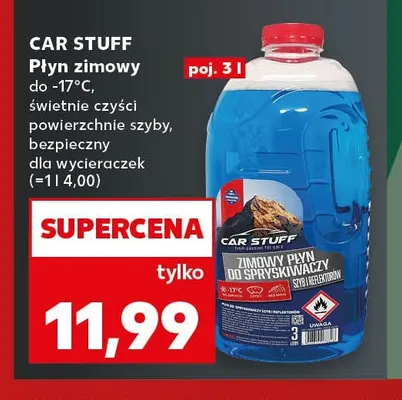 Płyn zimowy do spryskiwaczy Car Stuff promocja w Kaufland
