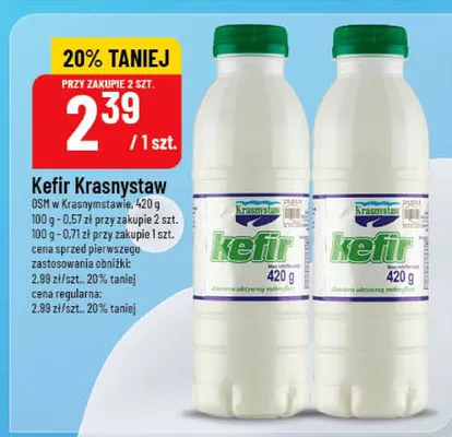 Kefir promocja w POLOmarket