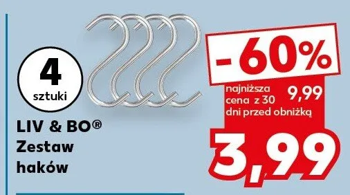 Zestaw haków, 30x19x12,5 cm promocja w Kaufland