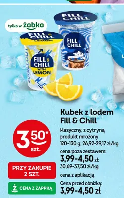 Kubek z lodem Fill & Chill klasyczny promocja w Żabka