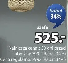 Szafa promocja w Jysk