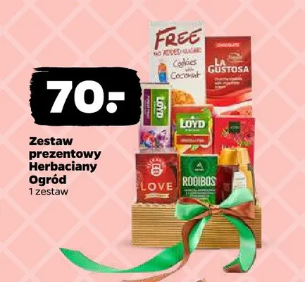 Zestaw prezentowy Herbaciany Ogród promocja w Netto