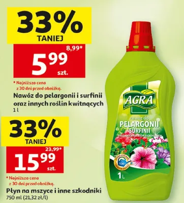 Płyn na mszyce i inne szkodniki Bros promocja w Auchan