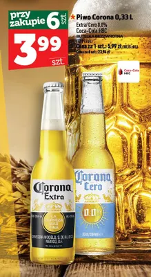 Piwo Corona Extra promocja w TOPAZ