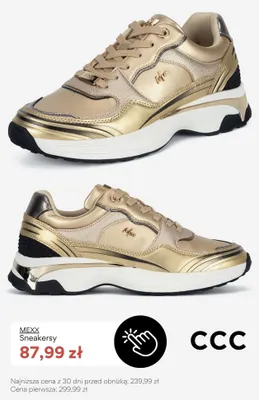 Sneakersy Mexx promocja w CCC