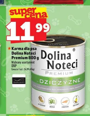 Karma dla psa Dolina Noteci Premium z dziczyzną promocja w TOPAZ