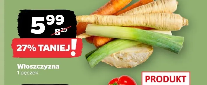 Włoszczyzna promocja w Netto