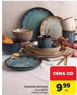 Zastawa stołowa linia LEHTI różne rodzaje promocja w Carrefour