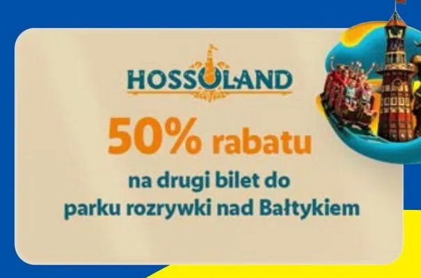 Bilet do parku rozrywki Hossoland promocja w Lidl