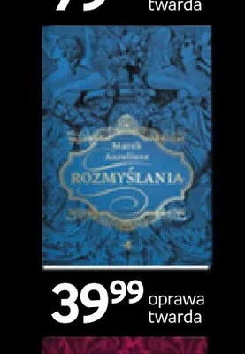 Książka Rozmyślania Marek Aureliusz oprawa twarda promocja w Empik
