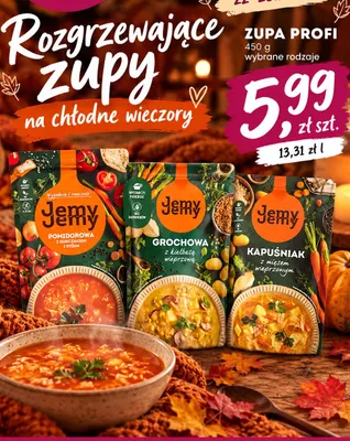 Zupa Profi Jemy Jemy pomidorowa z kurczakiem i ryżem promocja w emma MARKET