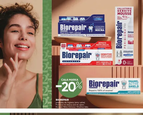Produkty do higieny jamy ustnej Biorepair promocja w Super-Pharm