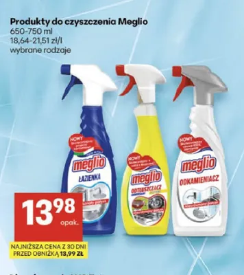 Płyn do czyszczenia Meglio Odtłuszczacz promocja w Delikatesy Centrum