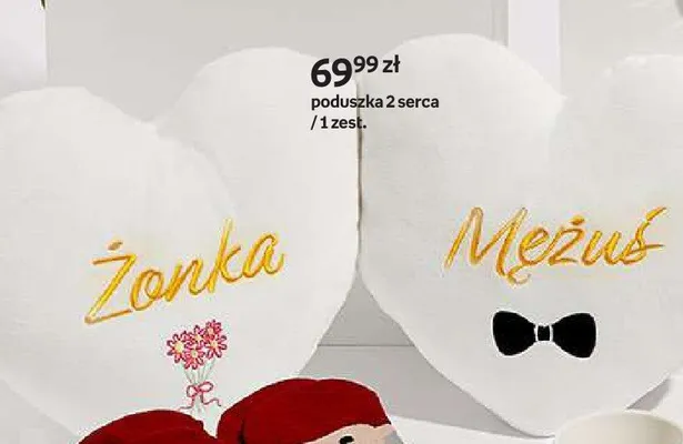 Poduszka 2 serca promocja w Empik