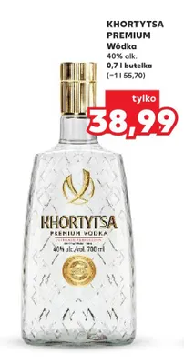 Wódka Khortytsa Premium promocja w Kaufland