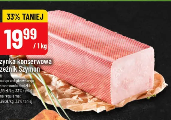 Szynka konserwowa Rzeźnik Szymon promocja w POLOmarket