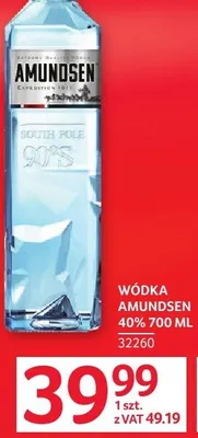 Wódka Amundsen 40% 700ML promocja w Selgros