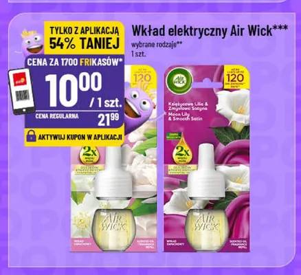 Wkład elektryczny Air Wick Księżycowa Lilia & Zmysłowa Satyna promocja w POLOmarket