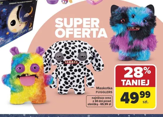 Maskotka FUGGLERS promocja w Carrefour