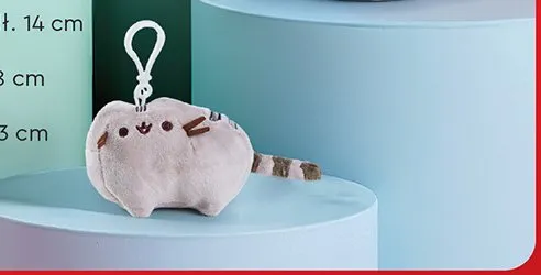 Pluszowy breloczek Pusheen promocja w Biedronka