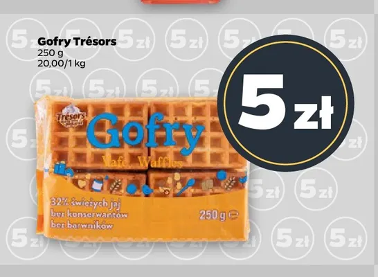 Gofry Trésors promocja w Netto