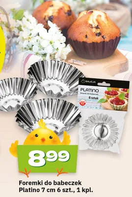 Foremki do babeczek 7cm 6szt promocja w Twój Market