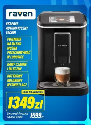 Ekspres automatyczny Raven EEC001 promocja w RTV EURO AGD