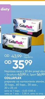 Preparat na stawy Collaflex Structura promocja w Super-Pharm