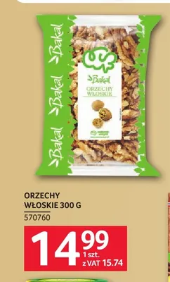Orzechy włoskie Bakal promocja w Selgros