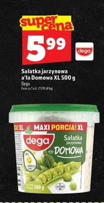 Sałatka jarzynowa a'la Domowa XL Dega promocja w TOPAZ