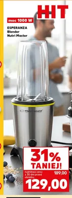 Blender Nutri Master Esperanza moc 1000W promocja w Kaufland