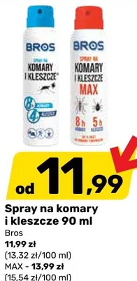 Spray na komary i kleszcze promocja w Bricomarche